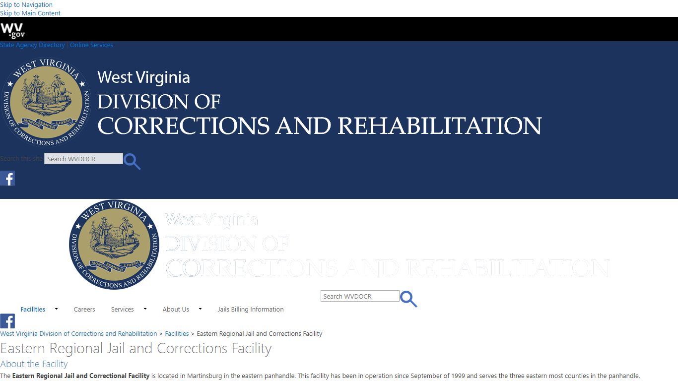 Eastern Regional Jail and Corrections Facility - West Virginia